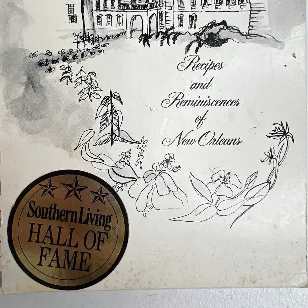 Recipes and Reminiscences of New Orleans Cookbook Vintage Classic Southern South